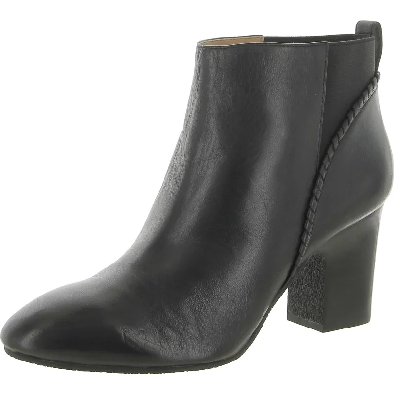 Jack Rogers Womens Leather Pull On Ankle Boots
