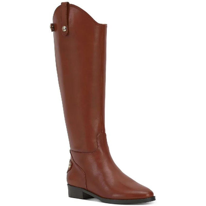 INC Womens Alear Leather Tall Knee-High Boots