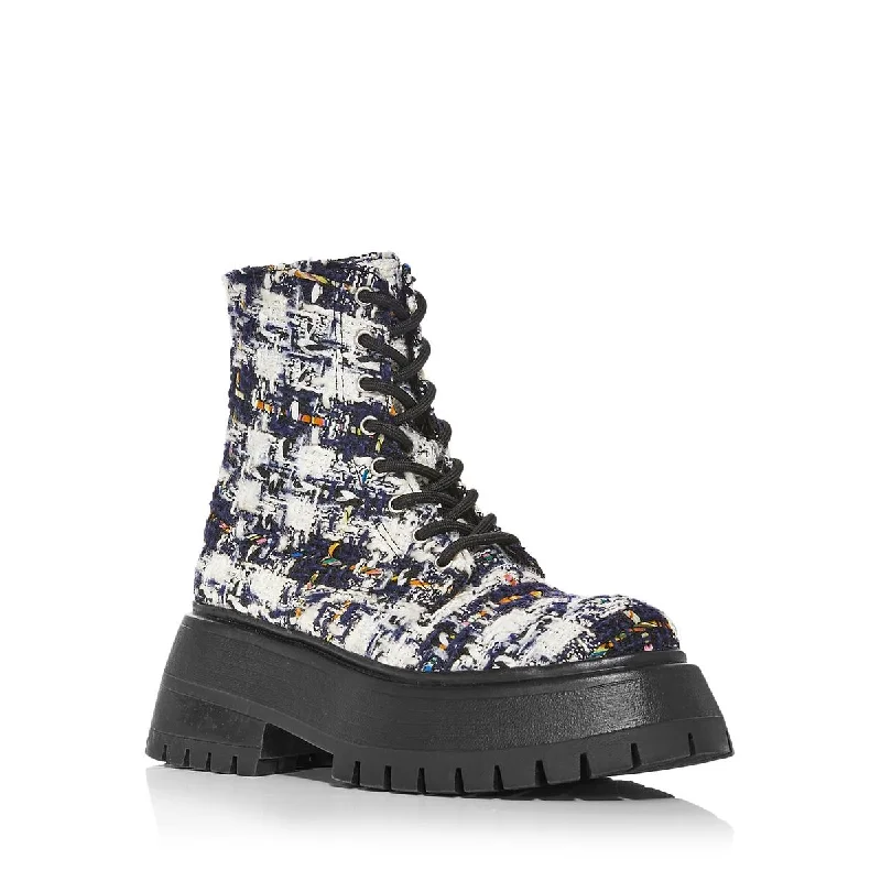 Navy Tweed