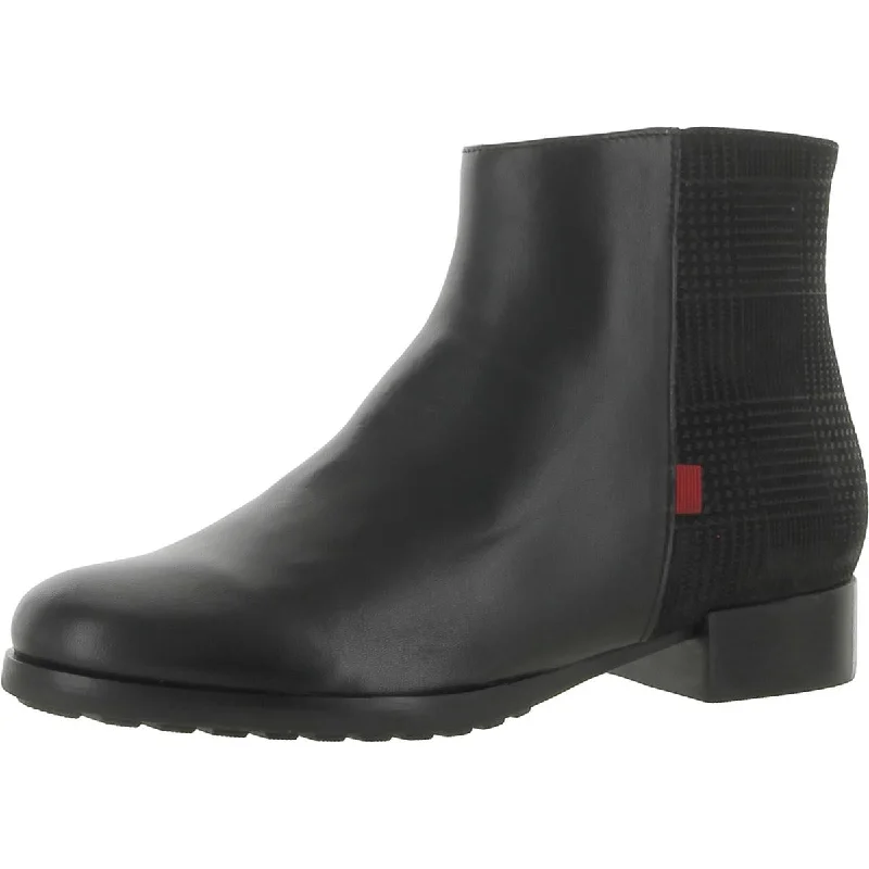 Marc Joseph Womens Prince St Leather Round Toe Ankle Boots