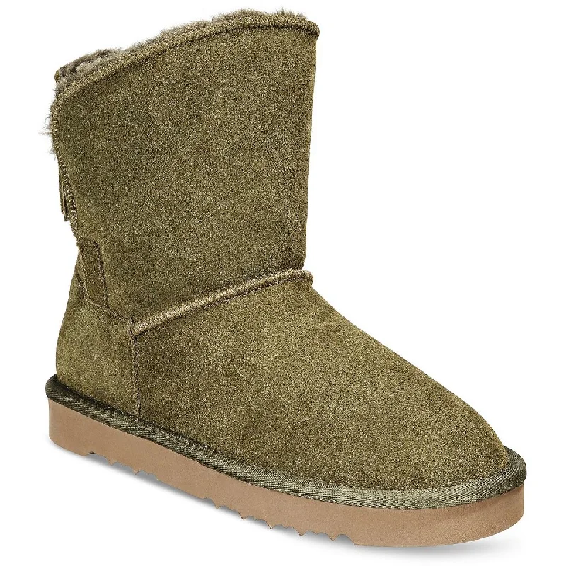 Style & Co. Womens Teenyy Suede Winter Boots