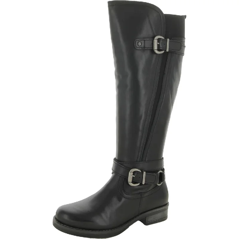 Eric Michael Womens Vermont Harness Tall Knee-High Boots