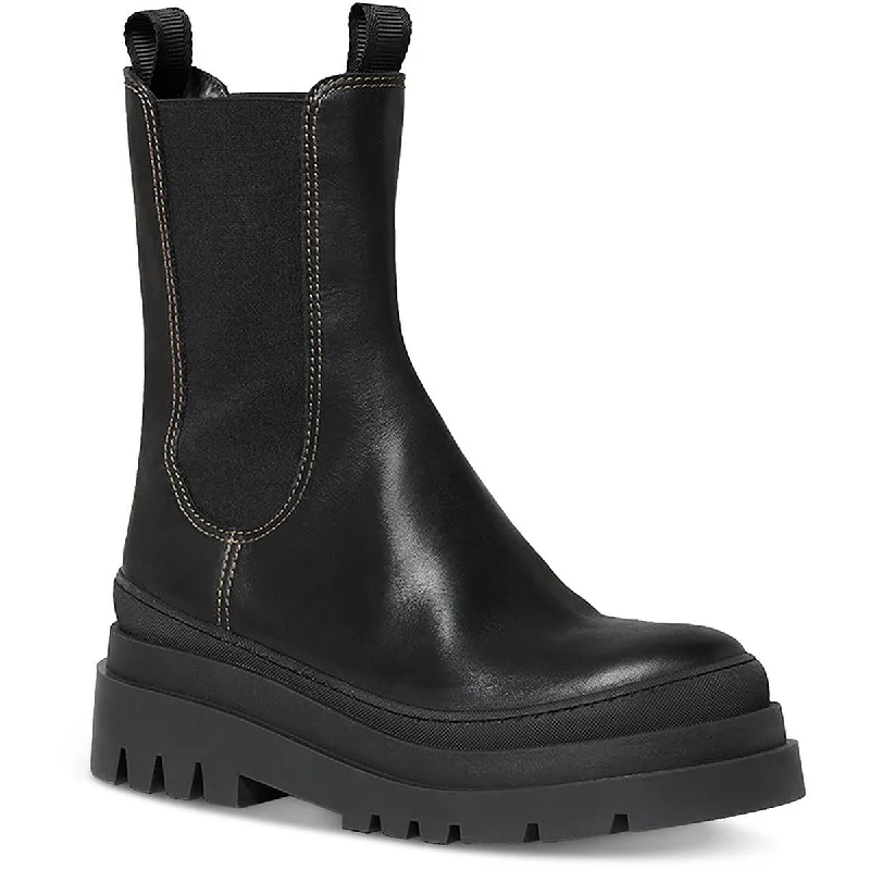 Loeffler Randall Womens CARLOTA Leather Casual Mid-Calf Boots