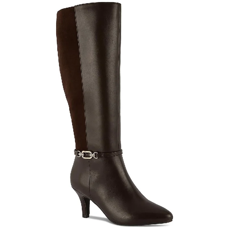 Karen Scott Womens FREYLN Comfort Insole  Thigh-High Boots