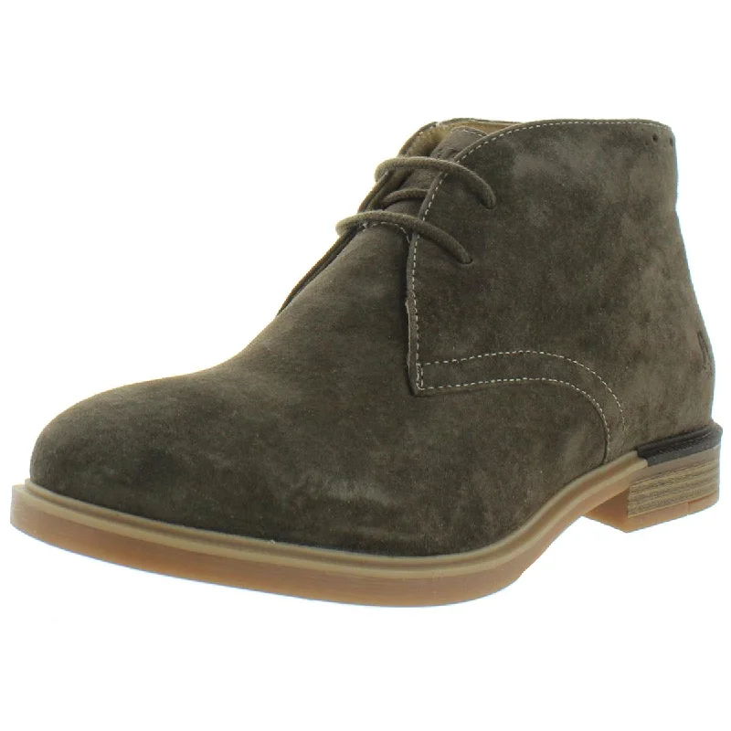 Hush Puppies Womens Bailey Suede Lace Up Chukka Boots