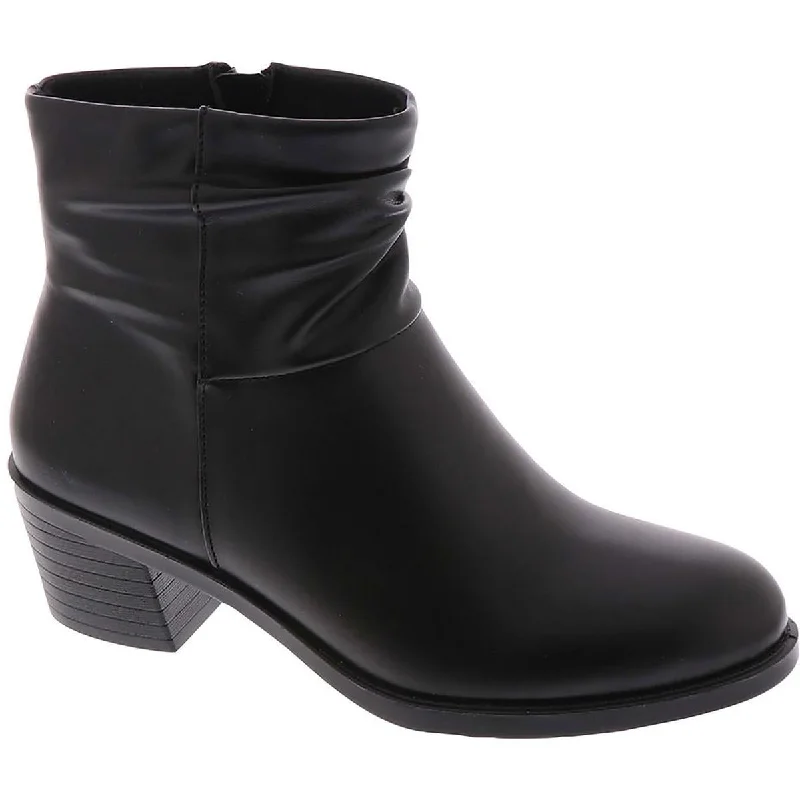 Easy Street Womens True  Pull On Dressy Ankle Boots