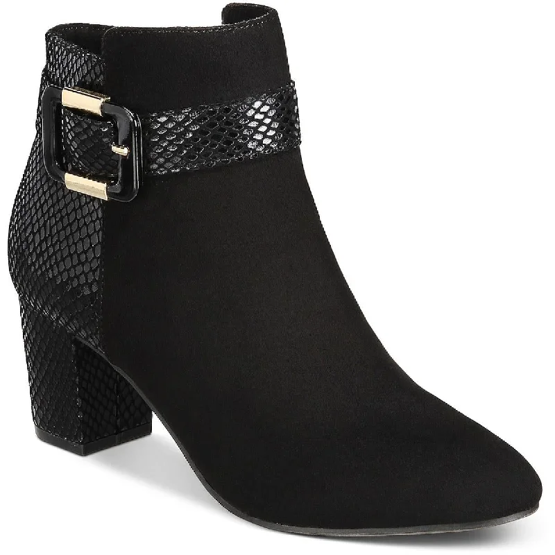 Karen Scott Womens Ivvy Almond Toe Ankle Boots