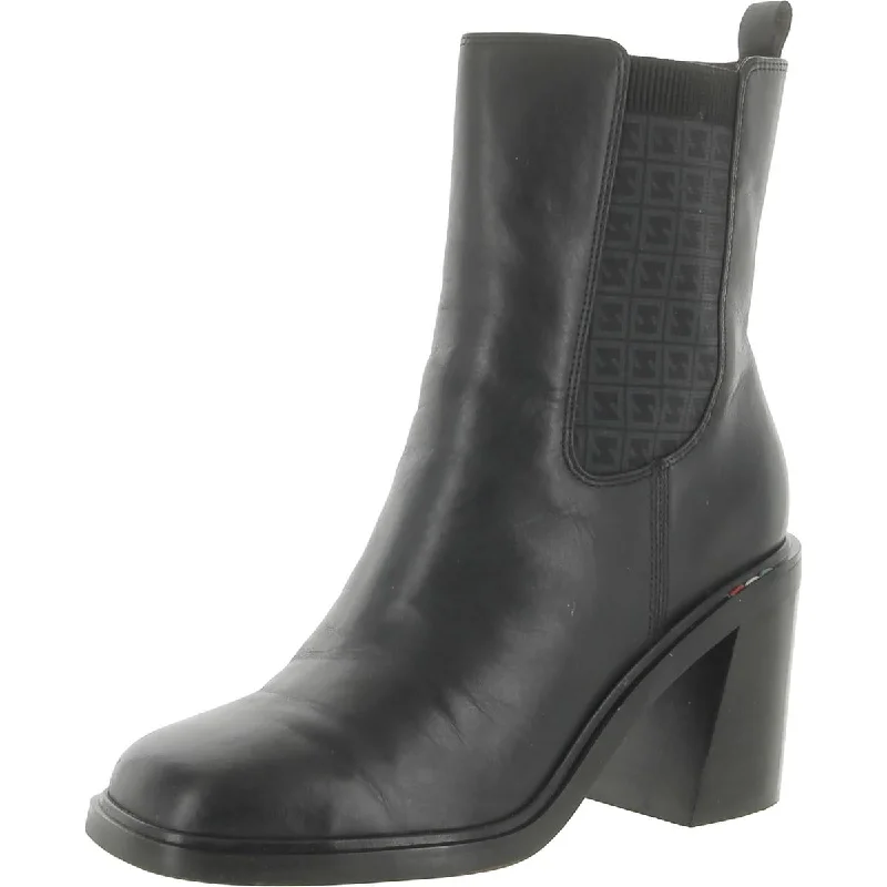 Sarto Franco Sarto Womens Paula Leather Square Toe Chelsea Boots
