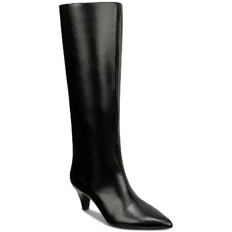 Alfani Womens Kaia Faux Leather Tall Knee-High Boots