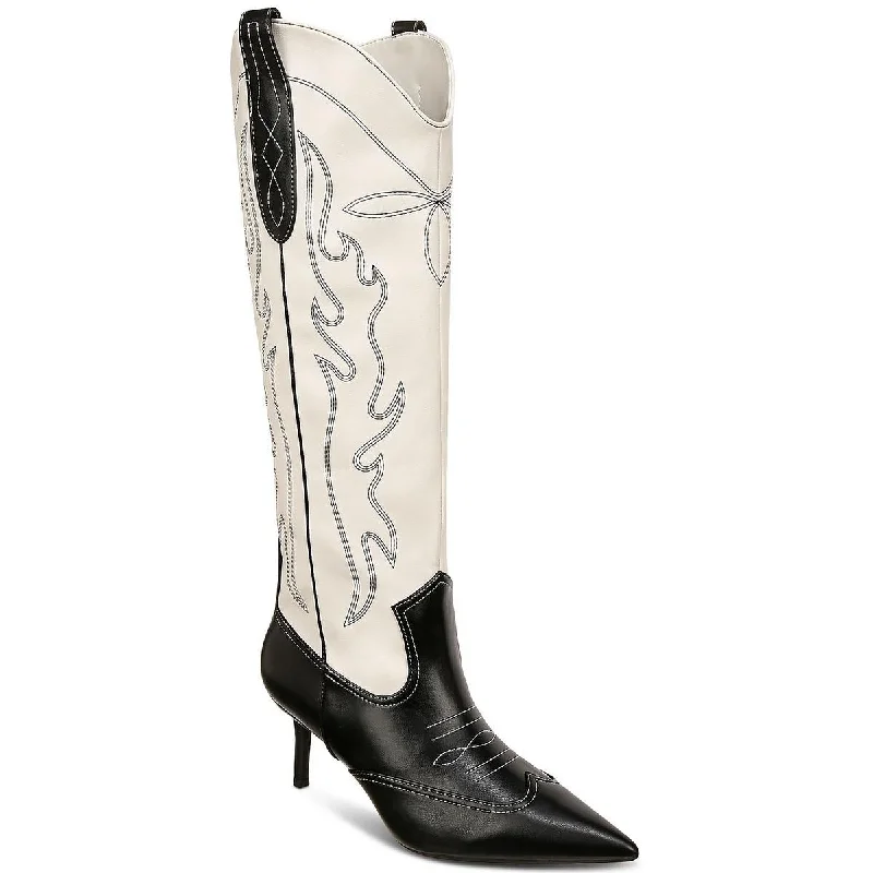 INC Womens Hayleigh Faux Leather Knee-High Boots