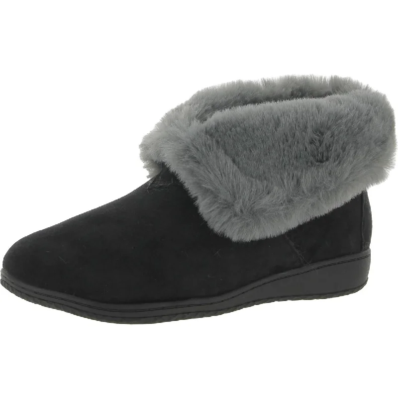 David Tate Womens Jello Faux Suede Cozy Winter & Snow Boots