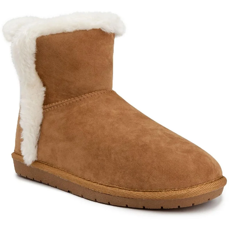 Sugar Womens Polly Microfiber Ankle Winter & Snow Boots