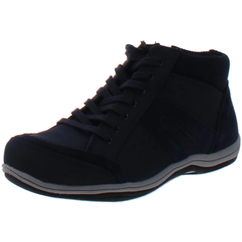 Easy Street Womens Chill Suede Flat Ankle Boots
