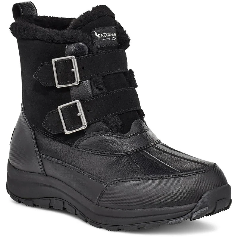 Koolaburra Womens Imree Moto Boot Cold Weather Waterproof & Weather Resistant