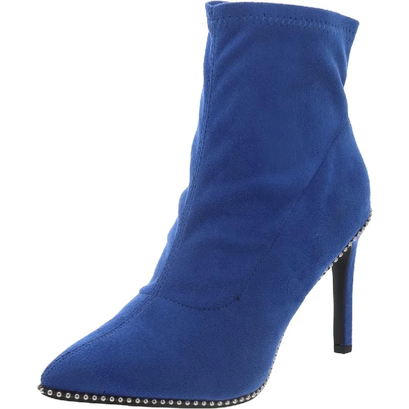Bar III Womens Slip On Stiletto Ankle Boots