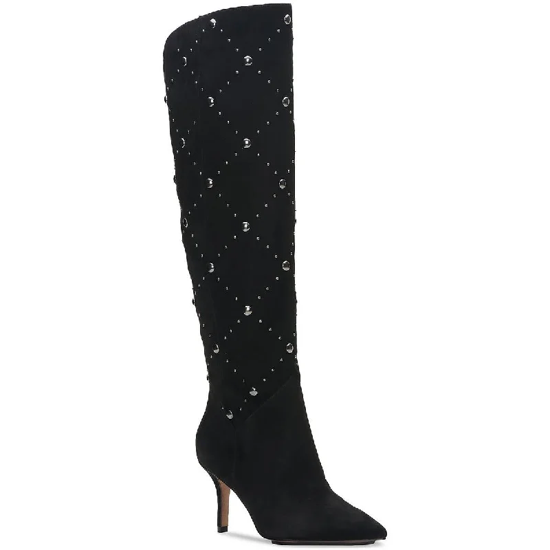 Vince Camuto Womens Fimulie Studded Over-The-Knee Boots