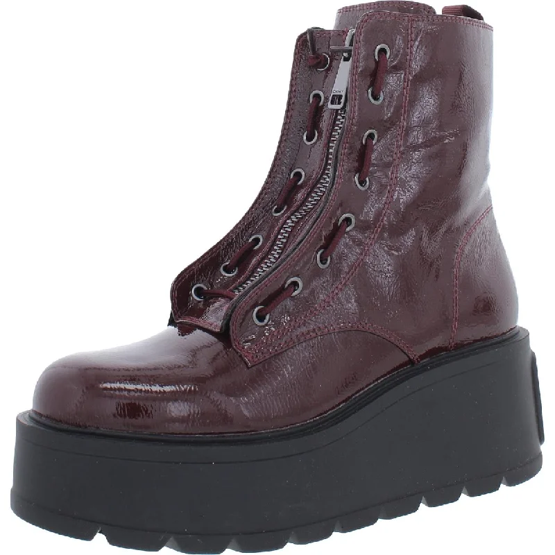 DKNY Womens Harli  Pull On Outdoors Ankle Boots