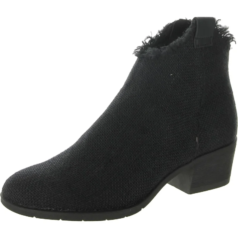 Seven Dials Womens Uma Jute Pull On Ankle Boots