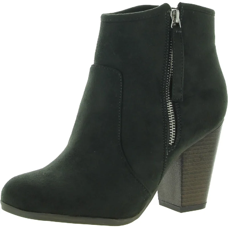 Journee Collection Womens Block Heel Platforms Ankle Boots