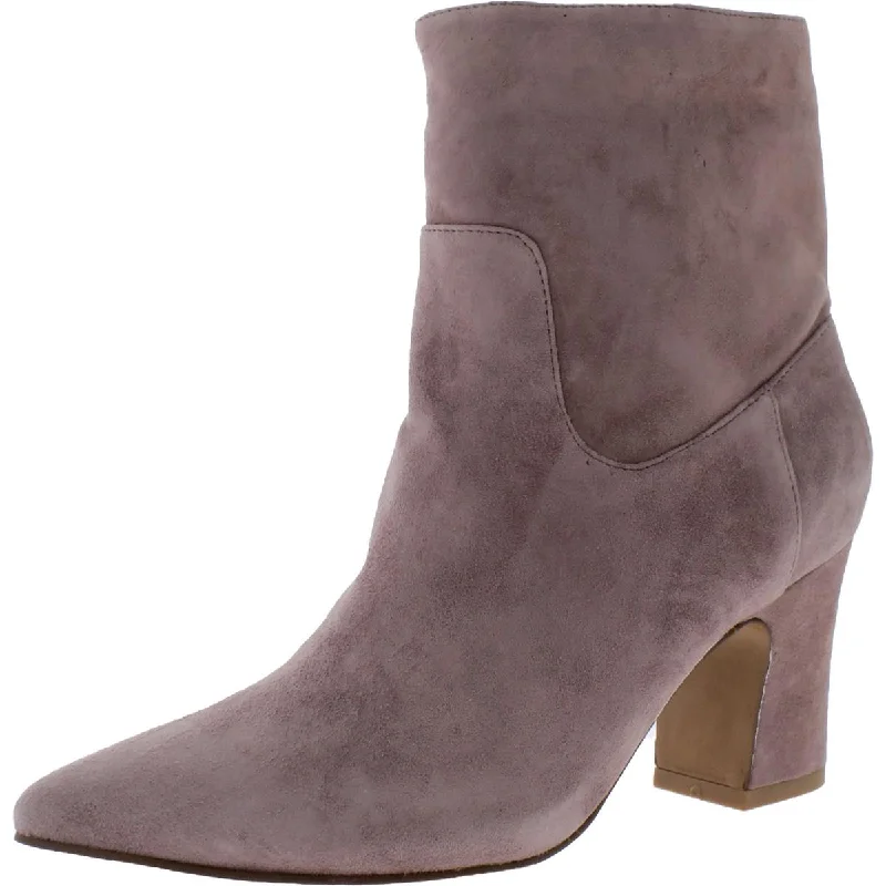 Chinese Laundry Kristin Cavallari Womens Oakland Suede Pointed Te Ankle Boots