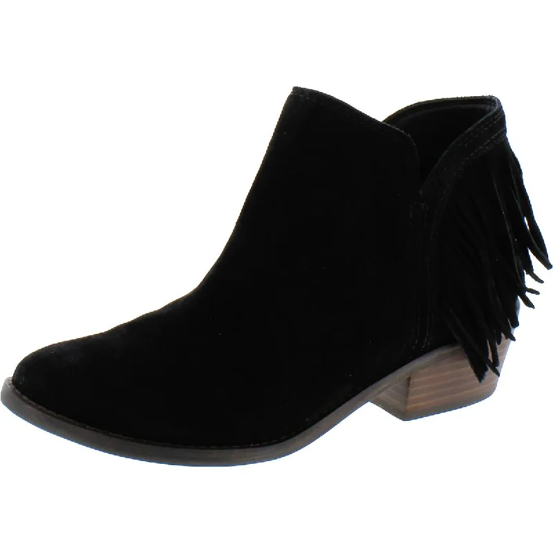 Black Oiled Suede