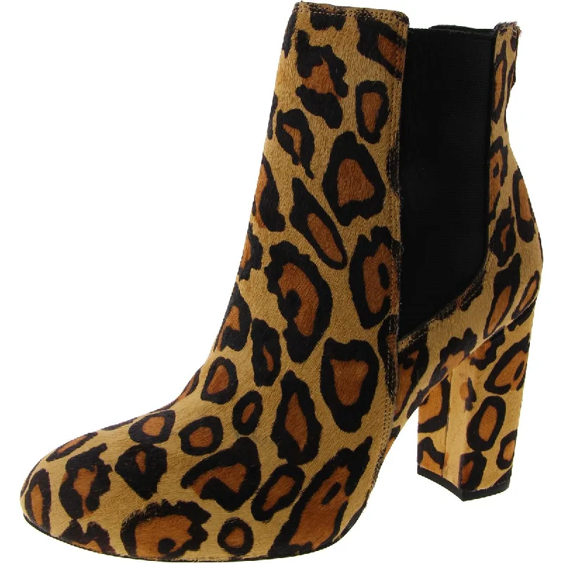 Sam Edelman Womens Case Calf Hair Pull On Chelsea Boots