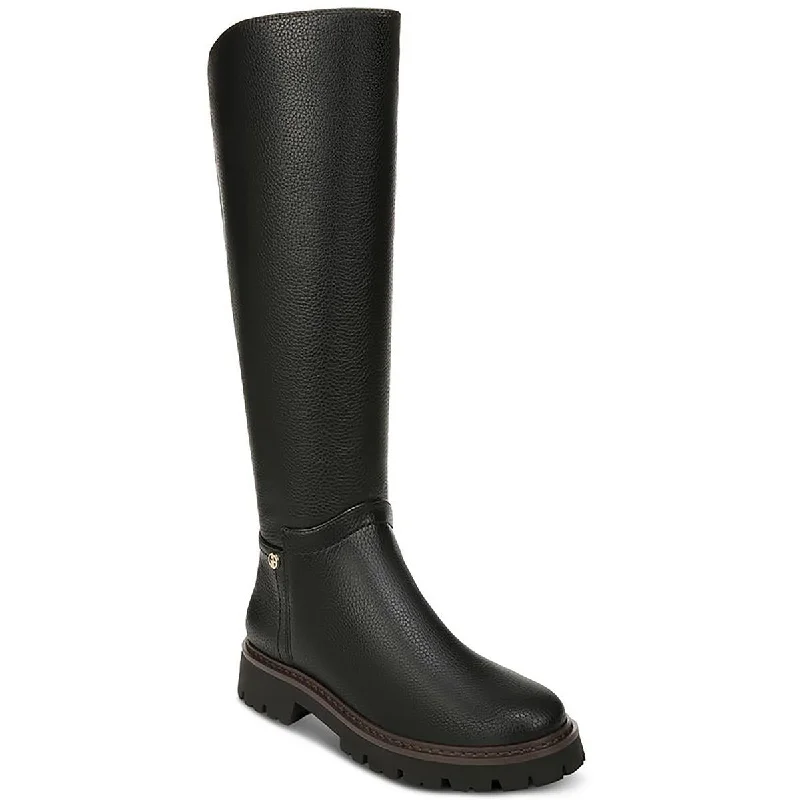 Giani Bernini Womens Jordyy Faux Leather Tall Knee-High Boots