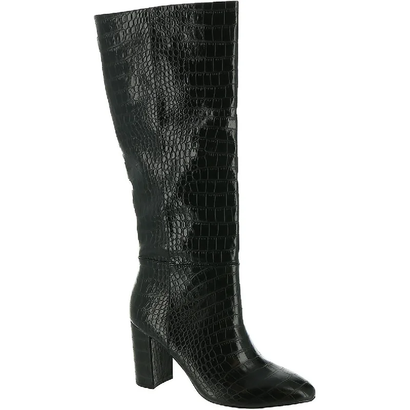 Chinese Laundry Womens Krafty Padded Insole Suede Knee-High Boots
