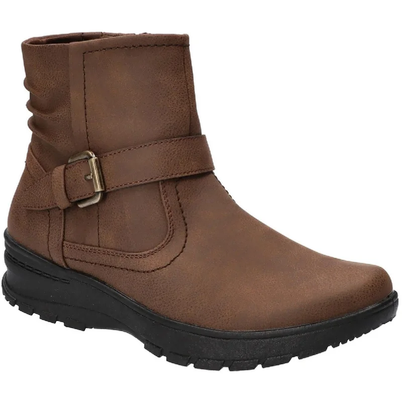 Easy Street Womens Universe Ankle Round Toe Ankle Boots