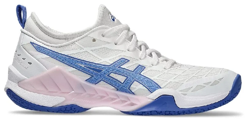 Asics Blast FF 3 Women's Court Shoe White/Sapphire