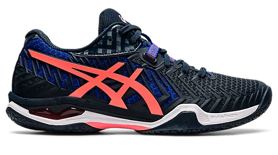 Asics Court Control FF 2 Unisex Court Shoe Navy/Orange