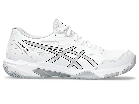 Asics Gel-Tactic 12 Women's Court Shoe White/Pure Silver