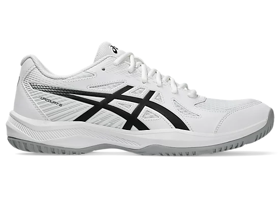 Asics Gel-Upcourt 6 White/Black Men's Court Shoe
