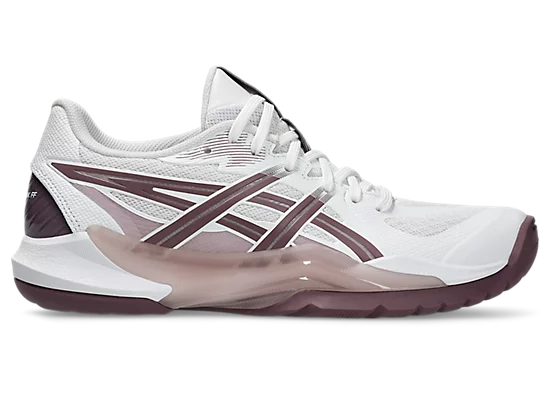 Asics Power Break FF White/Dusty Mauve Women's Court Shoe