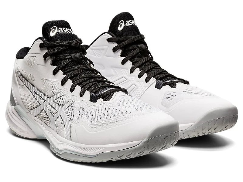 Asics Sky Elite FF MT 2 Volleyball-Court Shoe White-Silver