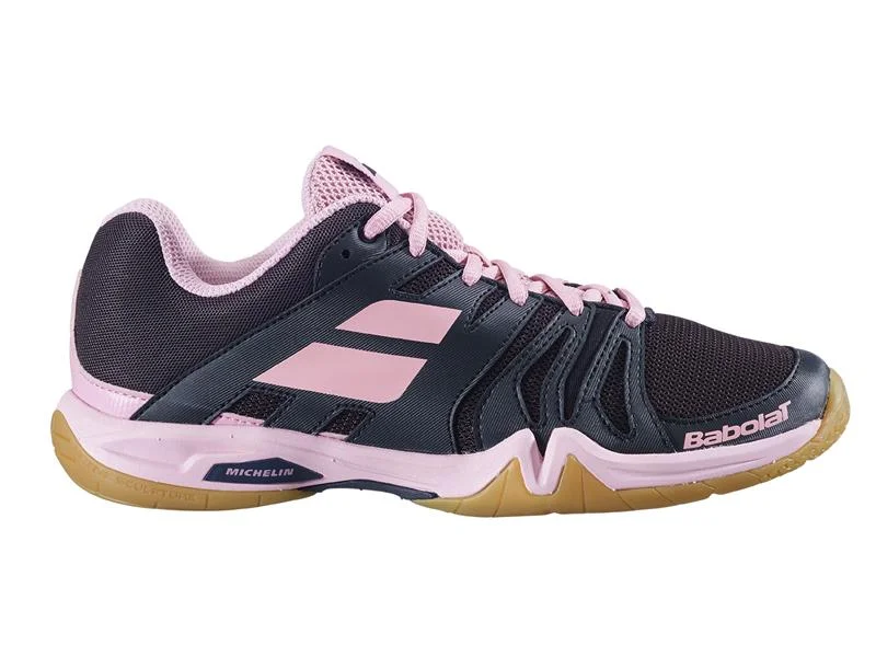 Babolat Shadow Team Black-Peony Women's Court Shoe 31S2006