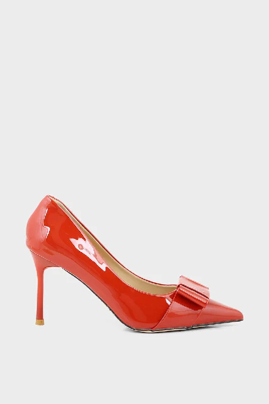Formal Court Shoes I44462-Rust
