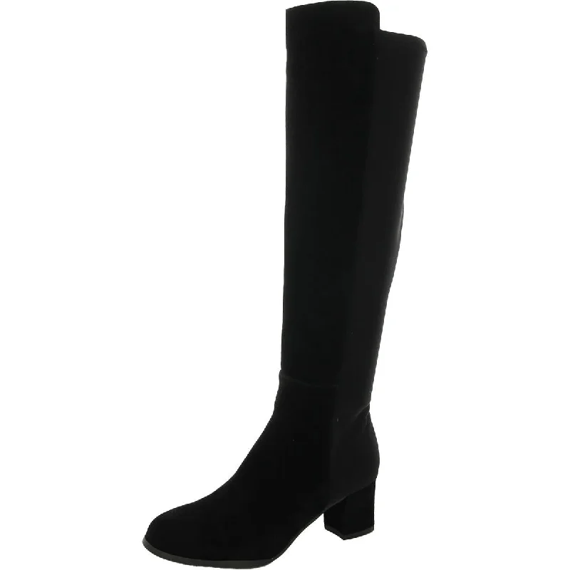 L'Amour des Pieds Womens Suede Dressy Knee-High Boots