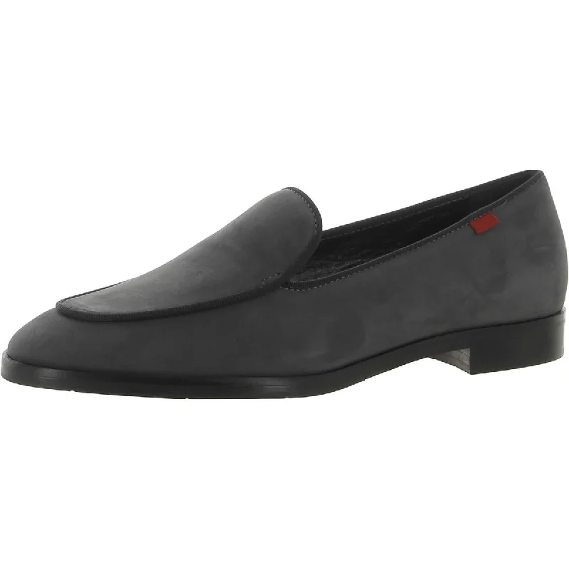 Marc Joseph Womens Butler St Block Heel Slip-On Loafers