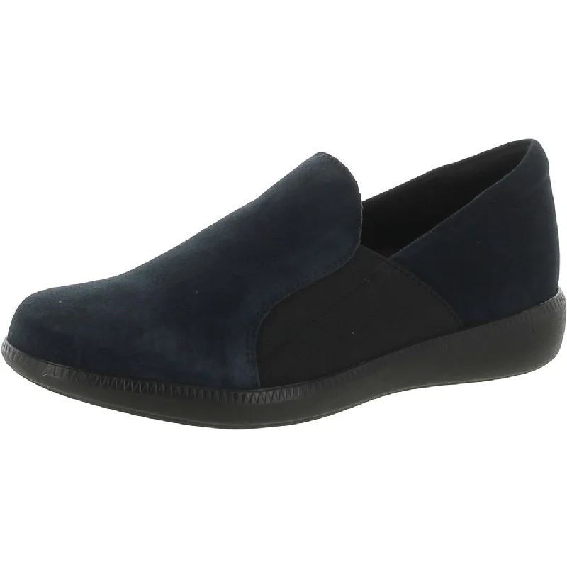 Navy Suede