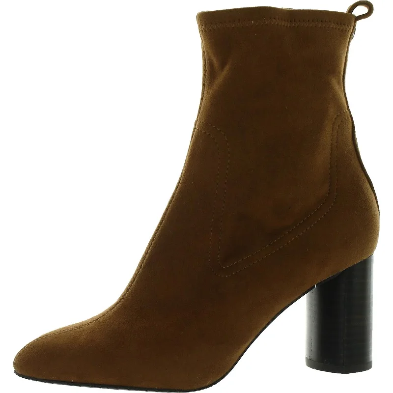 NYDJ Womens Tone Faux Suede Dressy Ankle Boots