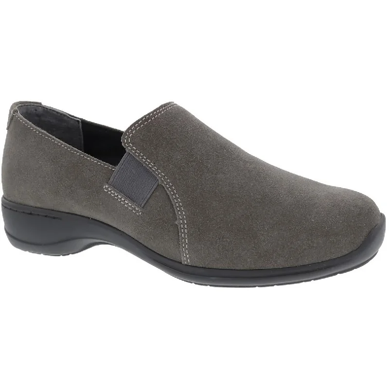 Ros Hommerson Womens Slide In Suede Flat Loafers
