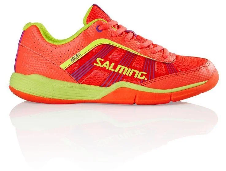 Salming Adder Diva Pink/Safety Yellow Women's Court Shoes 1236076-5491