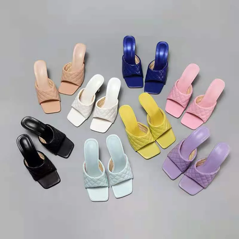 Wholesale women's fashion multicolor high heel sandals(HH8035)