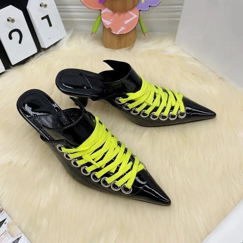 Women's Summer Vintage Fashion Pointed Toe Casual Non Slip Sandals