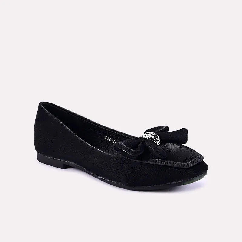 Alicia Black Casual Pumps 0431248