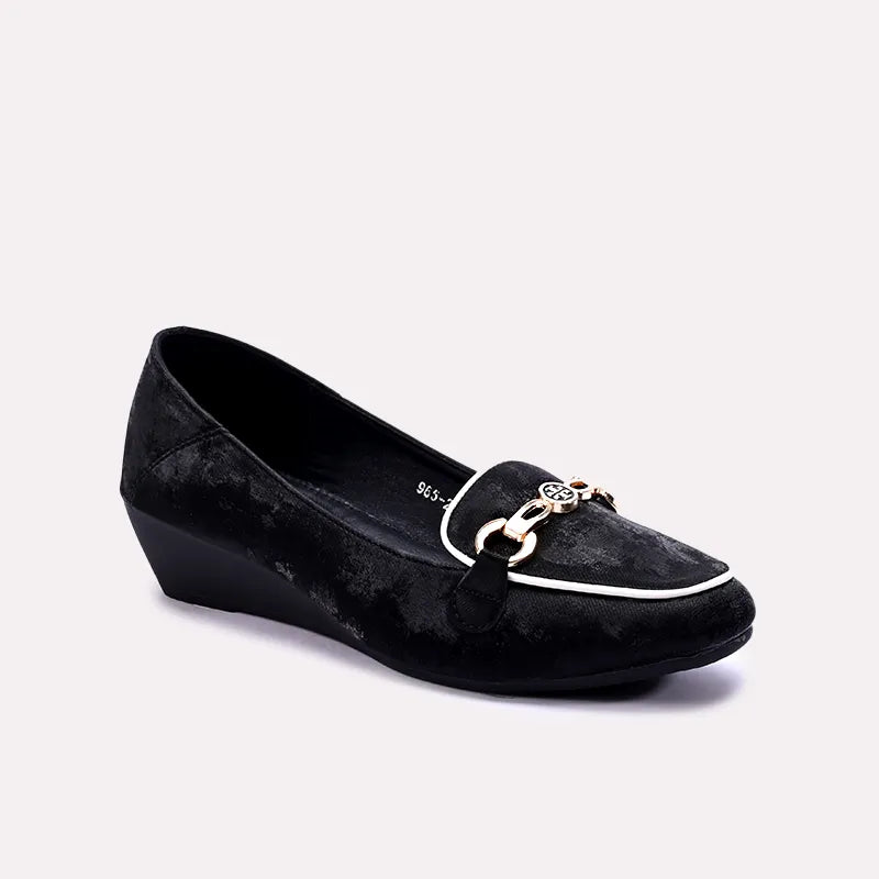 Aylin Black Casual Pumps 0431270