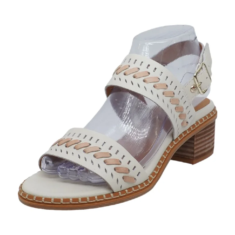 Beige Block Heels
