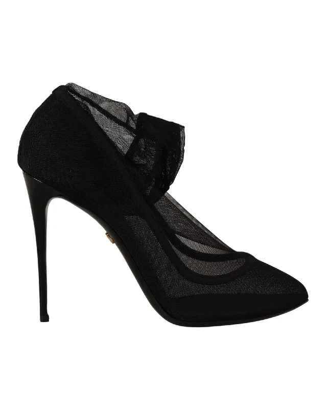 Dolce & Gabbana Stretch Boots Pumps