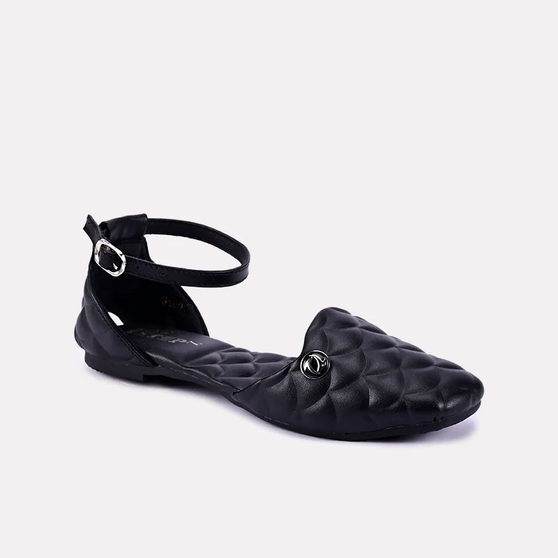 Camellia Black Casual Pumps 0431091